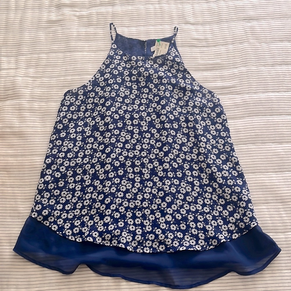 Blue Tank Top